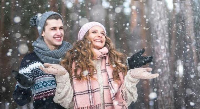 قضاء وقت الشتاء مع زوجك قضاء وقت الشتاء مع زوجك