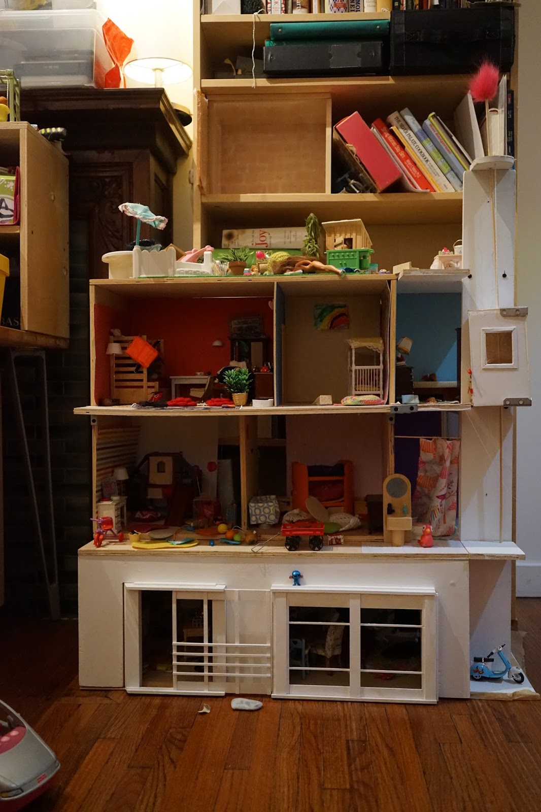 Penelope's Dollhouses No. 48 Dollhouse Elevator Take Two!