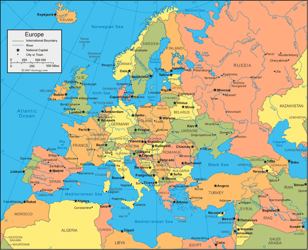 Elgritosagrado11 25 Luxury Current Map Of Europe