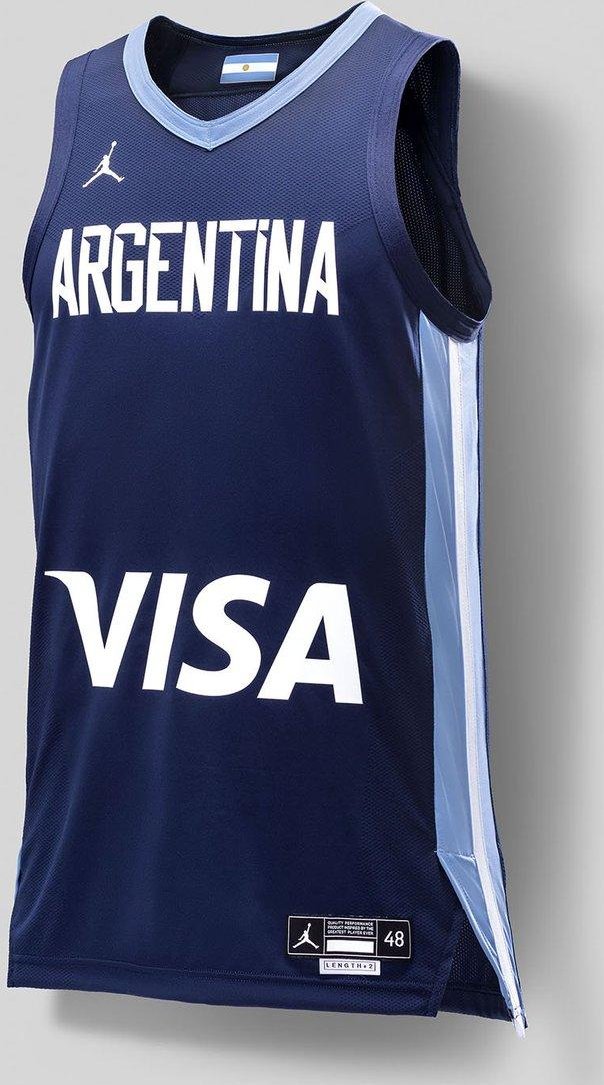 Camisa basquete argentina Outlet