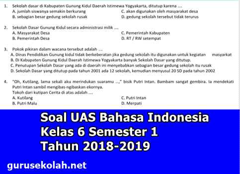 Soal uas geografi kelas xi semester 1 dan kunci jawaban