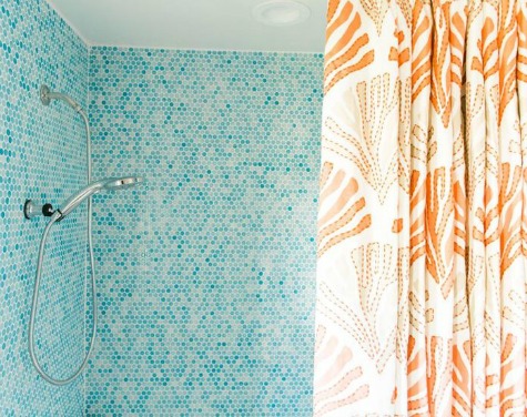 Coral Shower Curtain