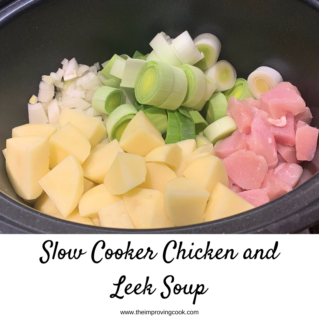 Slow Cooker Chicken and Leek Soup