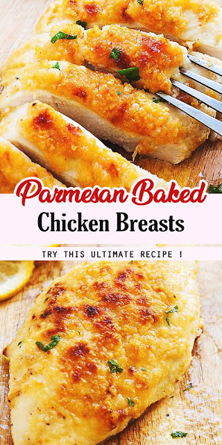 Baked Chicken Breast with Parmesan Cheese