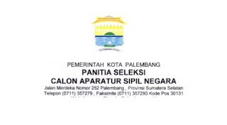 Jadwal Ujian CPNS Pemerintah Kota Palembang Tahun 2021