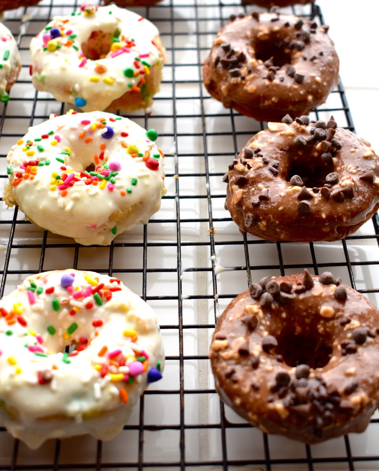 Protein Donuts Cake Batter &amp; Chocolate Chocolate My Own