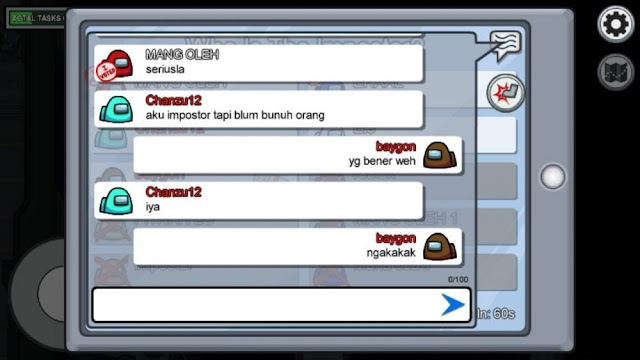 Kumpulan Chat dan Percakapan Lucu Among Us Yang Bikin Ngakak Kumpulan Chat dan Percakapan Lucu Among Us Yang Bikin NgakakKumpulan Chat dan Percakapan Lucu Among Us Yang Bikin Ngakak