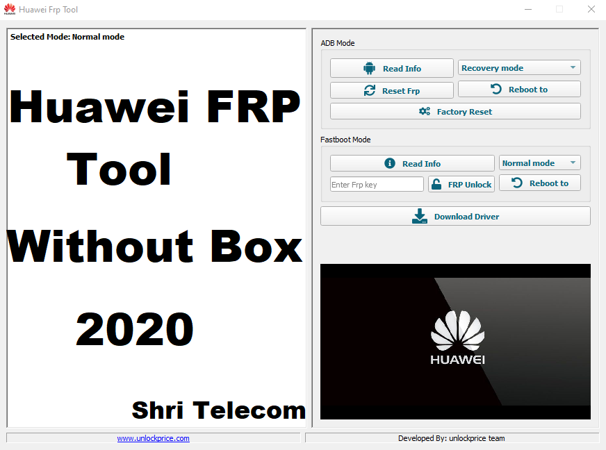 Huawei FRP Tool Download Shri Shri Mobile Repairing