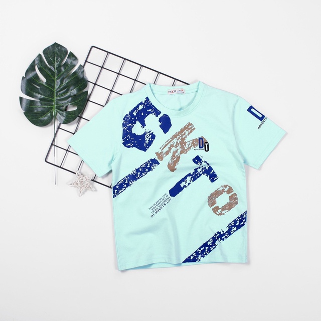 ÁO THUN IN CHỮ CHO BÉ TRAI