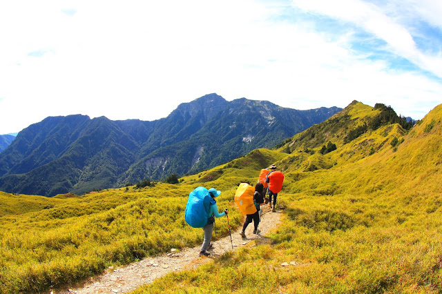 小奇萊步道眺望奇萊北峰