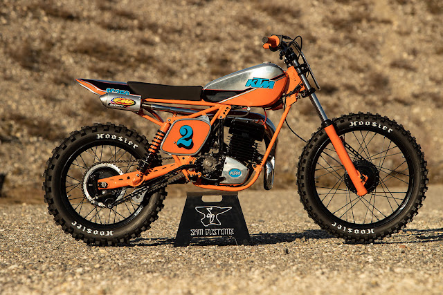 KTM GS250 1978 By Sam Customs