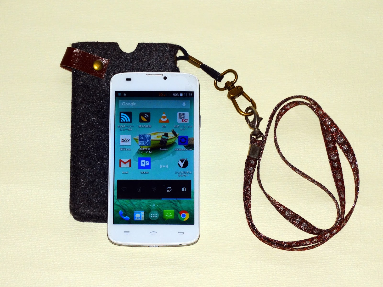 毎日が日曜日！ 5000円スマホ FXC－5A を使った感想 その1