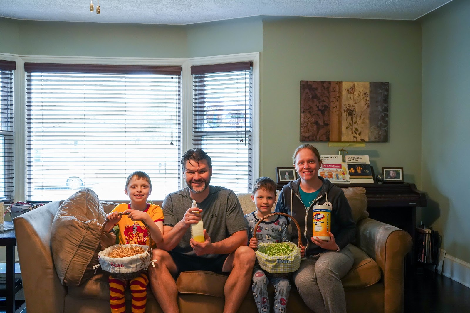 The Ferstle Family of Four EasterRona 2020