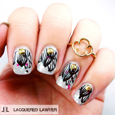 Lacquered Lawyer  Nail Art Blog: LV Love