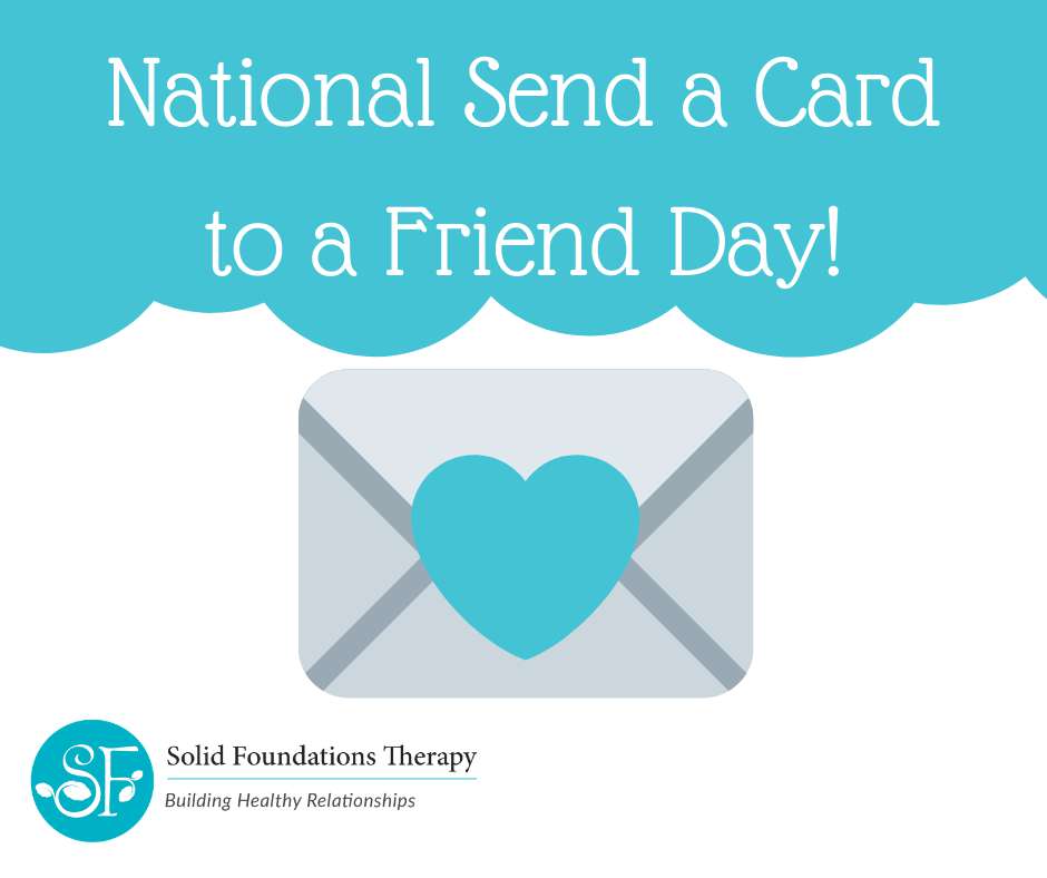 National Send a Card to a Friend Day Wishes Pics