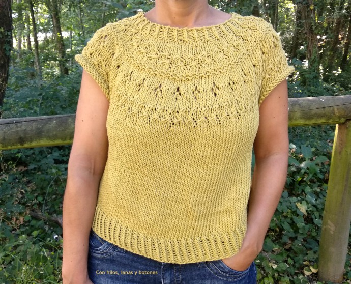 Con hilos, lanas y botones: Ranunculus de verano