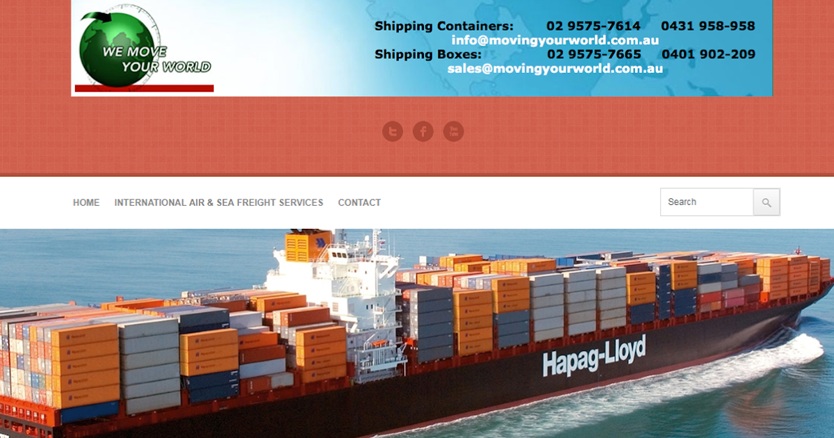 Moving Shipping Containers and Boxes overseas to the USA Ships Are