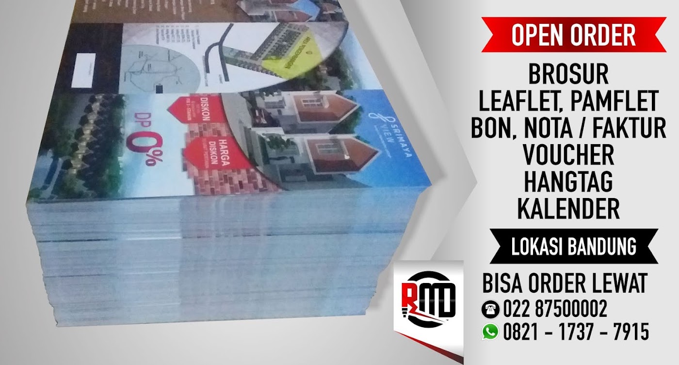 BROSUR, PAMFLET, DIGITAL PRINT, RMD PRINT