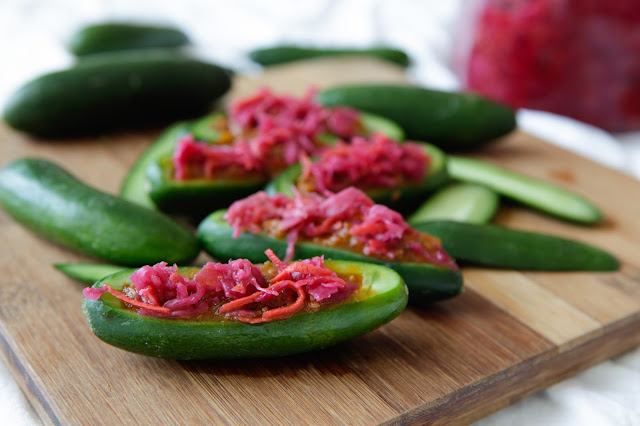 Bolognese Cucumber Boats