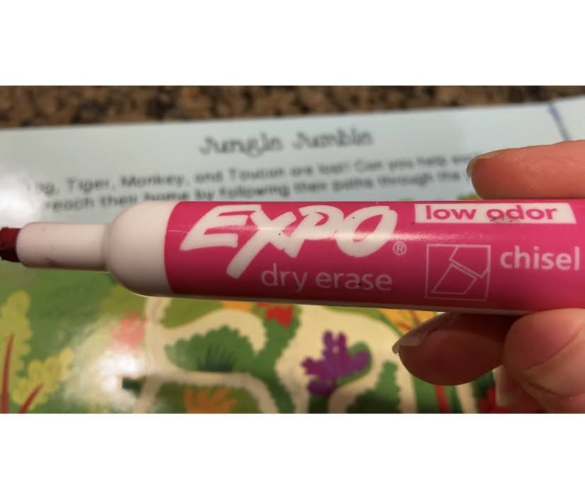 Sunshine and a Summer Breeze Remove Permanent Marker from Board Books