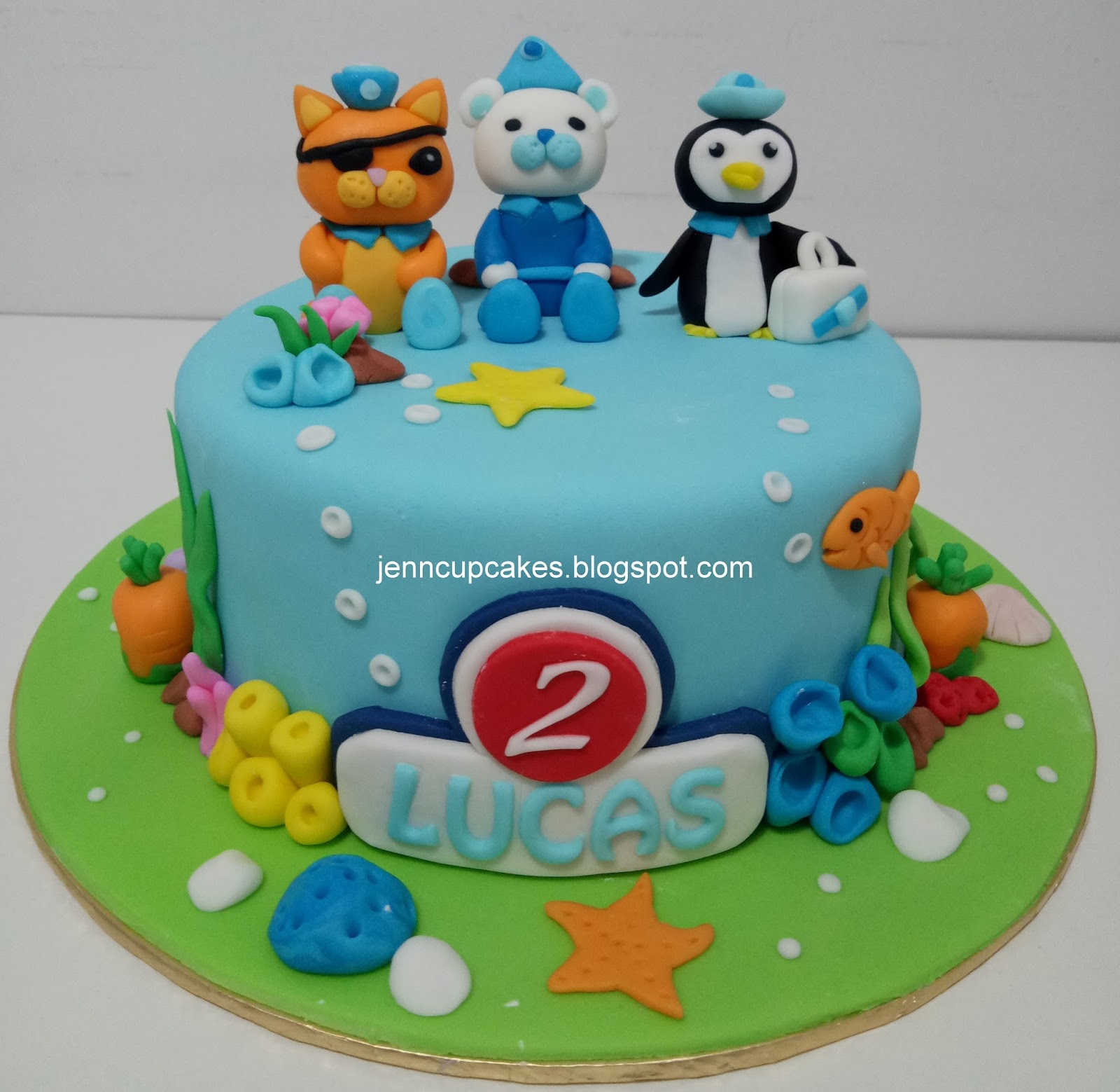 Jenn Cupcakes & Muffins Octonauts Cake