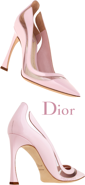pink dior pumps