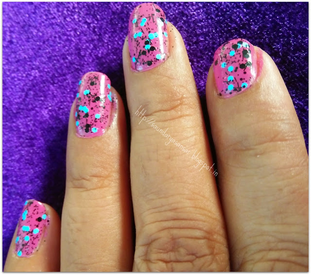 Maybelline Color Show Go Graffiti- Blue Beats: Review, Price, NOTD