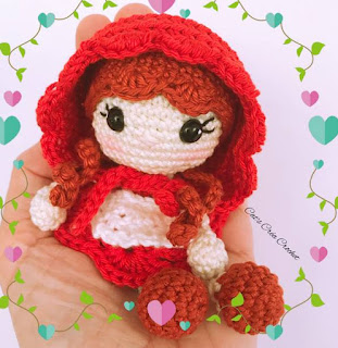 PATRON GRATIS CAPERUCITA ROJA AMIGURUMI 43096