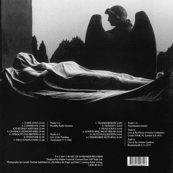 Classic Rock Covers Database Joy Division Closer (1980)