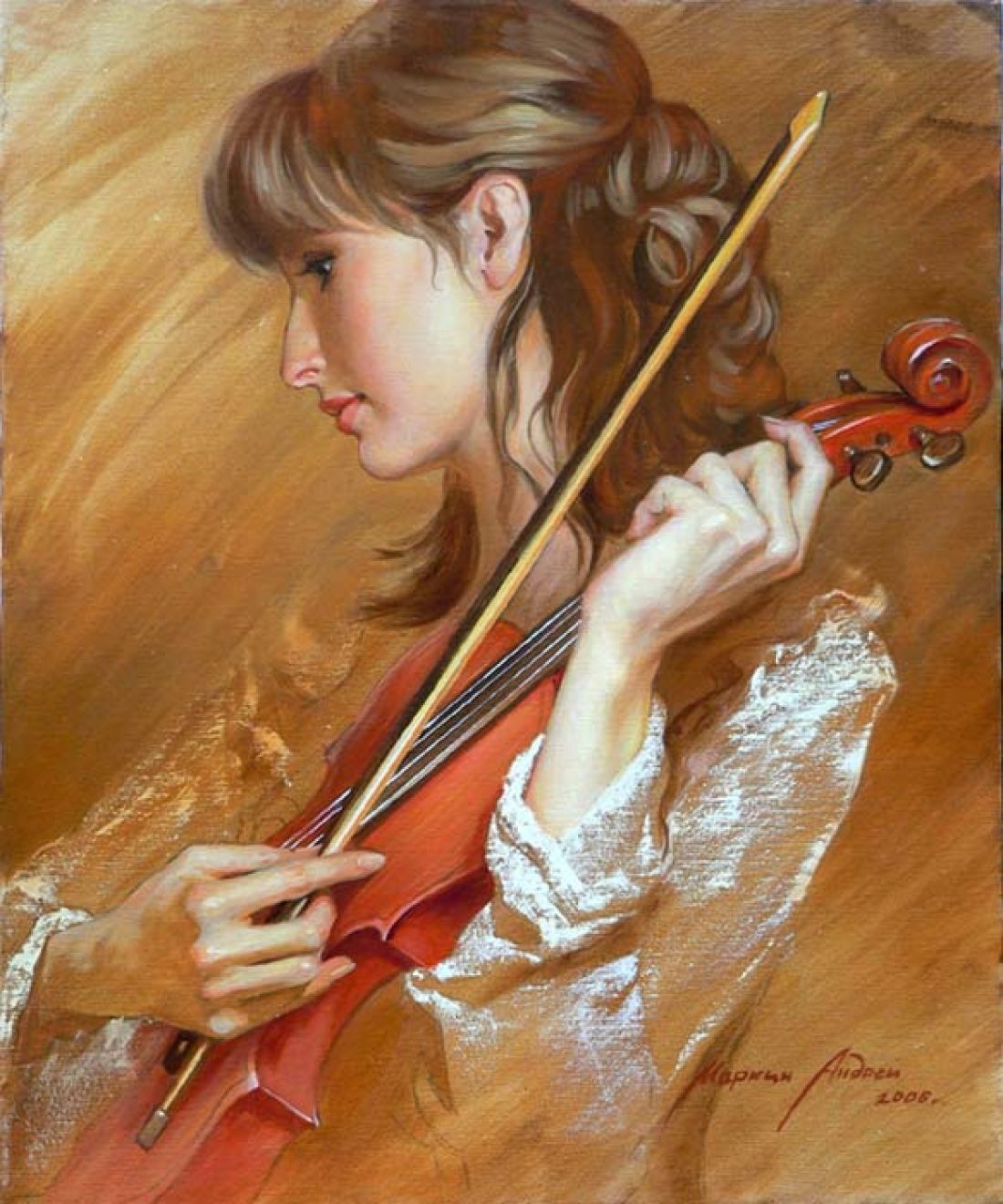 Скрипка художник. Девушки со скрипкой. Картина музыкальные.
