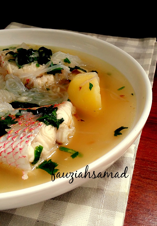 Sup Ikan Merah Letak Kentang Fauziahsamadcom
