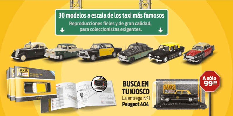 colección taxis del mundo 1:43 penguin random house argentina