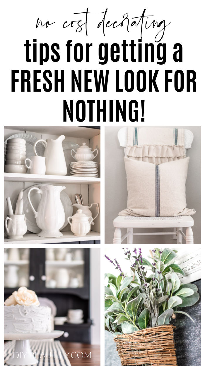 How to Get Out of a Decorating Rut Without Spending a Dime DIY Beautify Creating Beauty at Home