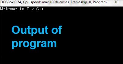How To Clear Output Screen In Turbo C++ How To Clear Output Screen In Turbo C++
