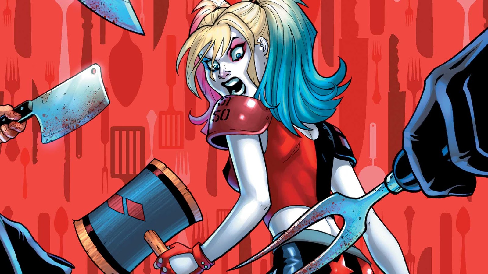 Комиксы от харли. Харли квинн с пушкой. Dc харли квинн арт. Харли квинн комикс 1992. Пингвин и харли квинн.