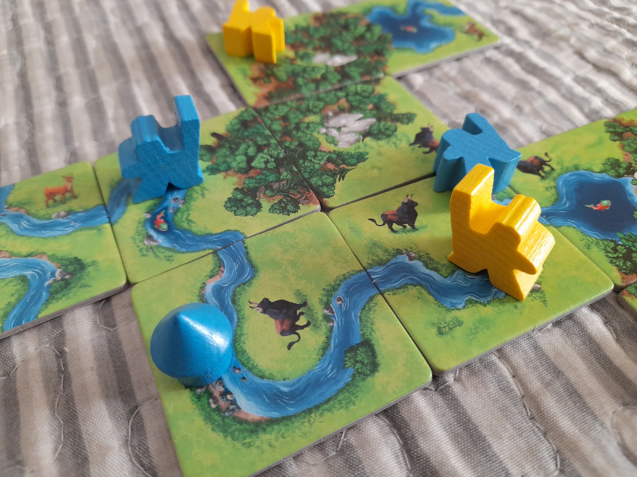 E aí, tem jogo? - A sua página sobre jogos de tabuleiro moderno.:  Carcassonne : Caçadores e Coletores