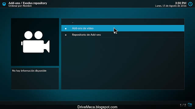 DriveMeca instalando y configurando Kodi paso a paso en español DriveMeca instalando y configurando Kodi paso a paso en español