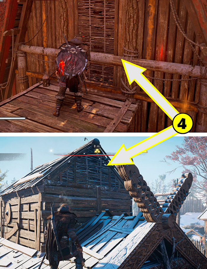 Locked building, closed door. Where can I find the key in Assassin's