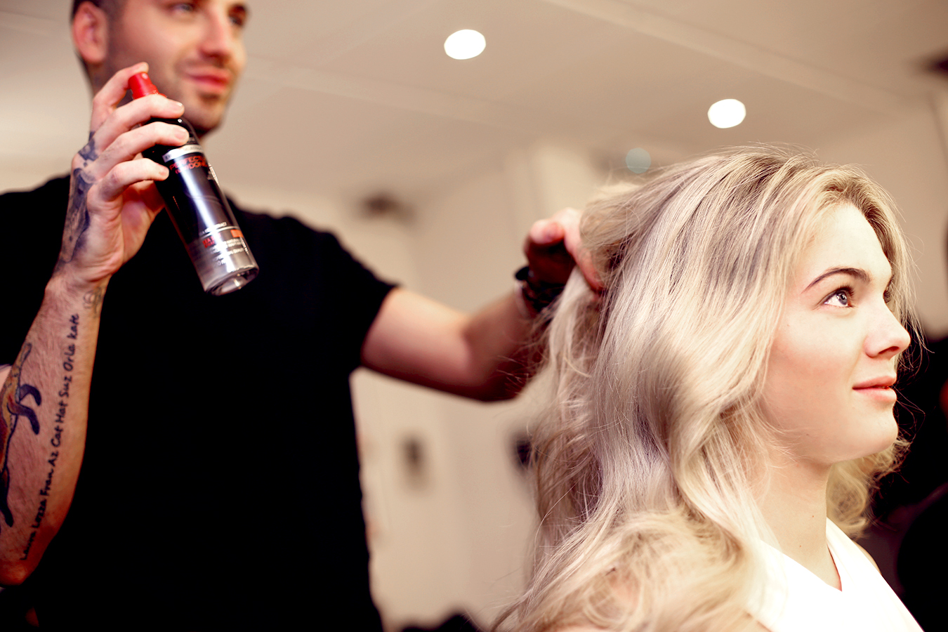 Behind The Scenes Xfactor With Tresemme Kayla Hadlington
