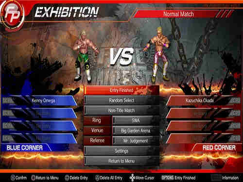 Fire Pro Wrestling World New Japan PWC Game Free Download