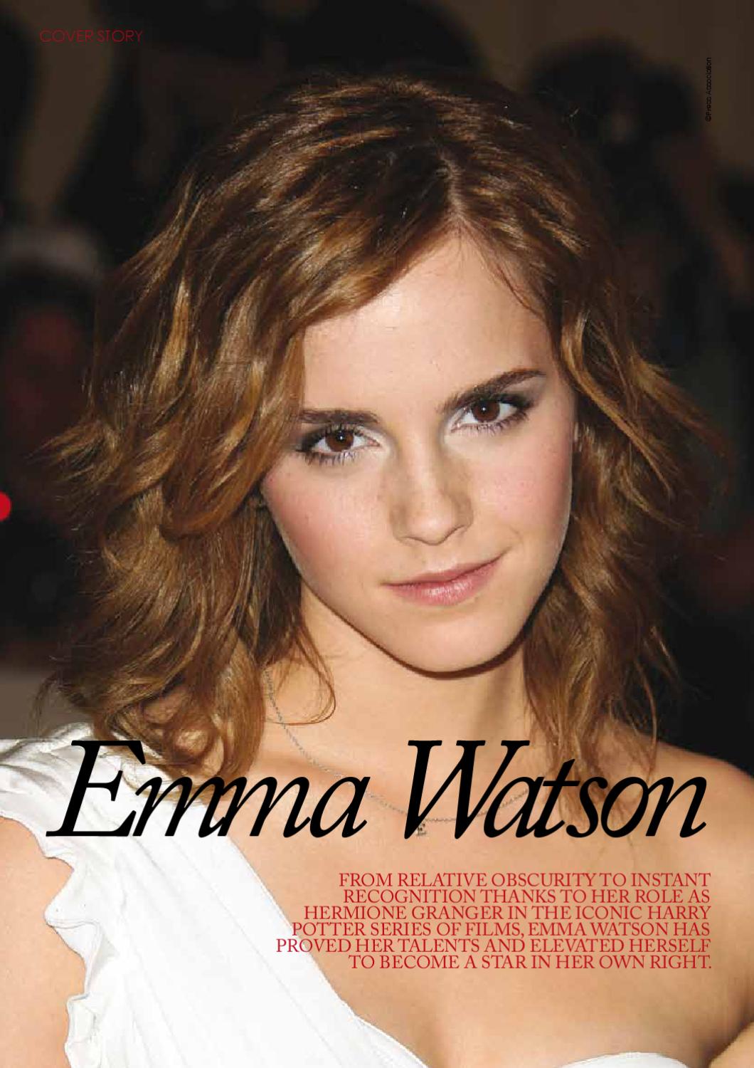 Celebrity-interviews-library: Emma Watson in Ek One UK, November ...