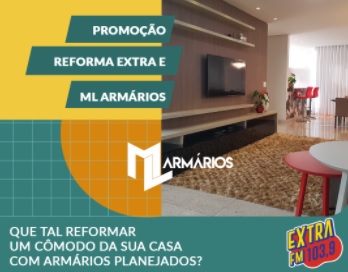 Cadastrar Promoção Reforma Extra FM 103,9