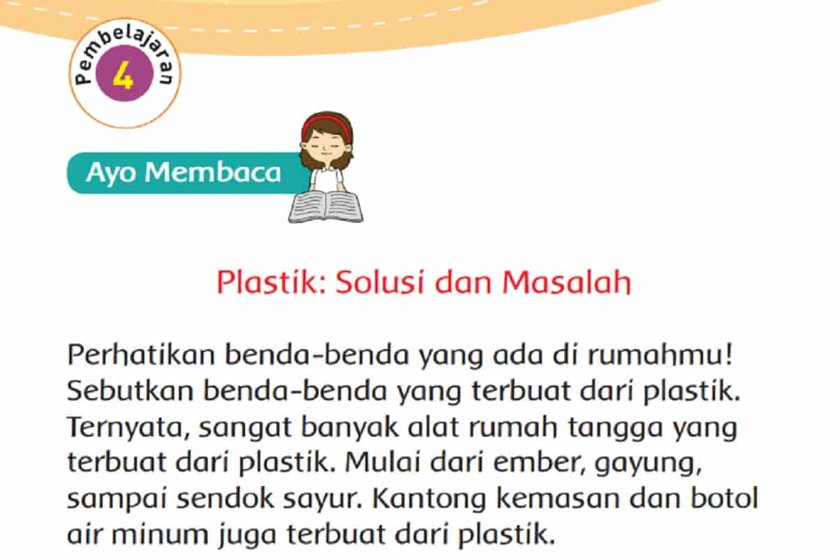 Jawaban Tema 3 Kelas 3 Halaman 35 36 37 38 Pembelajaran 4 Subtema 1 Aneka Benda