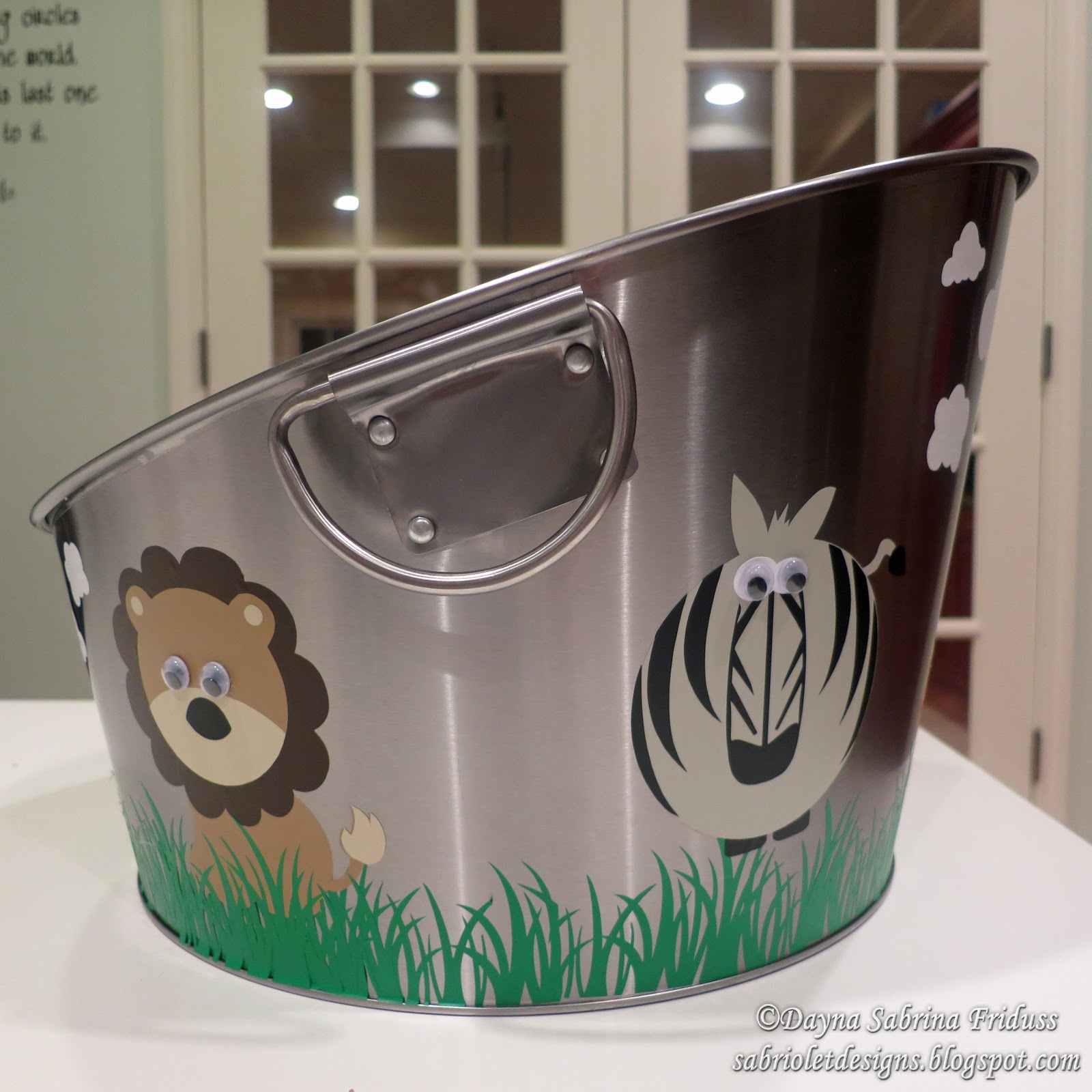 Sabriolet Designs Baby Shower Bucket