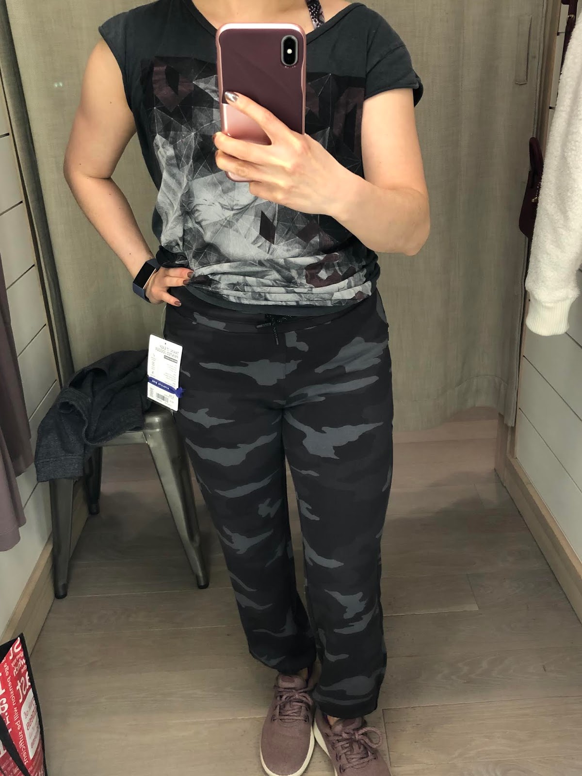 athleta camo joggers