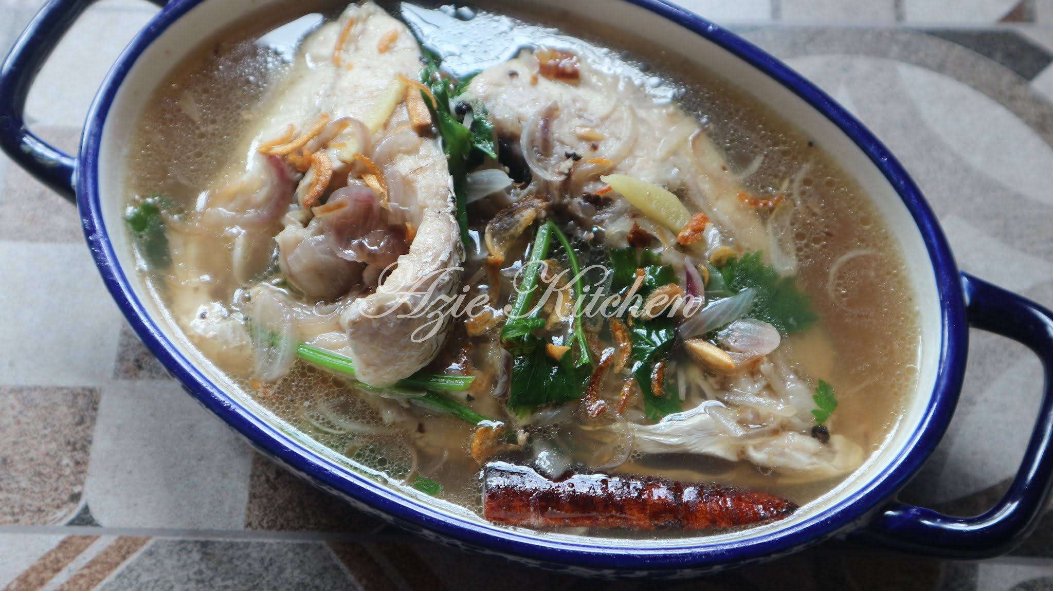 Sup Ikan Jenahak - Azie Kitchen