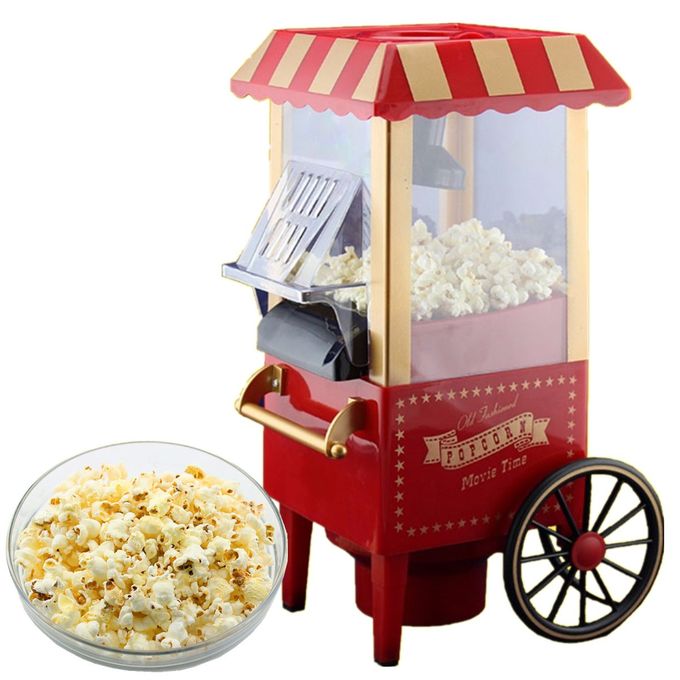 Red/Gold Vintage Retro Electric Popcorn Maker