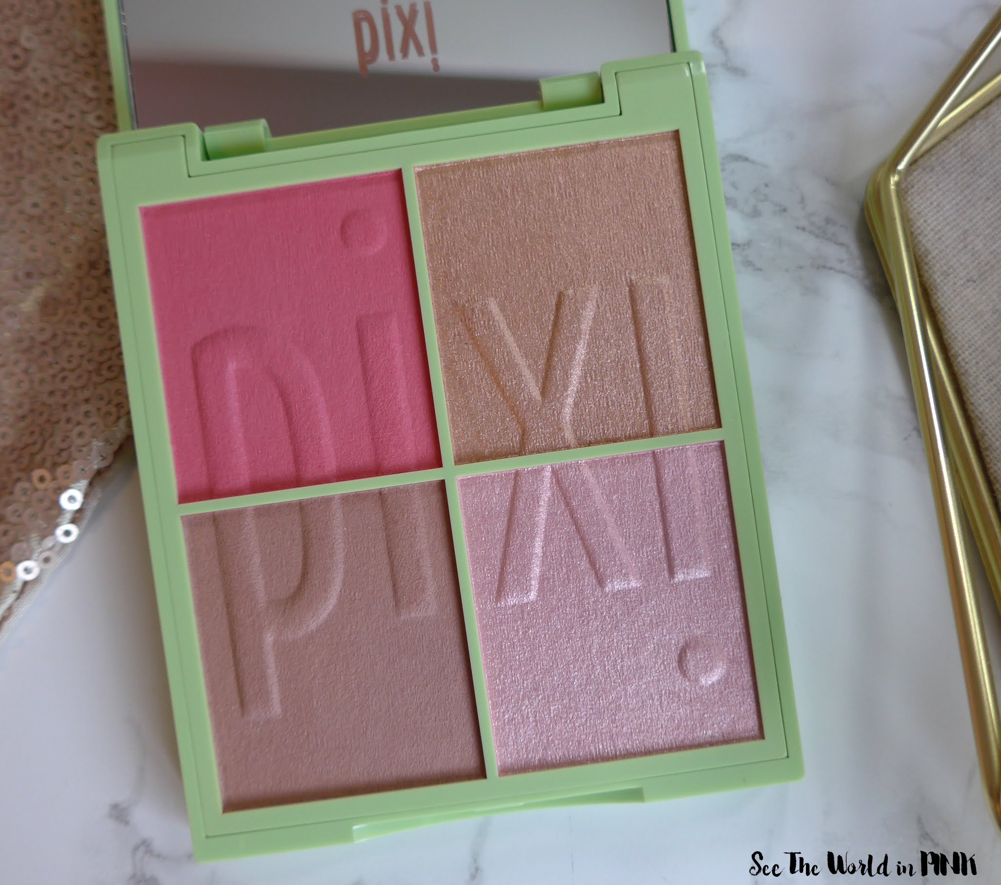 Pixi Beauty Eye Effects Shadow Palettes & Nuance Quartettes - Swatches, Try-ons & Thoughts