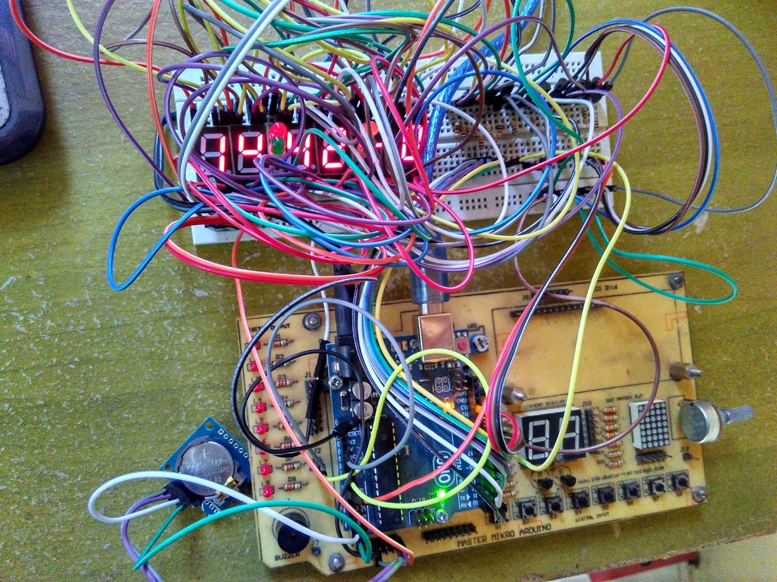 Arduino will be used to read RTC data (Real Time Clock). Data is ...