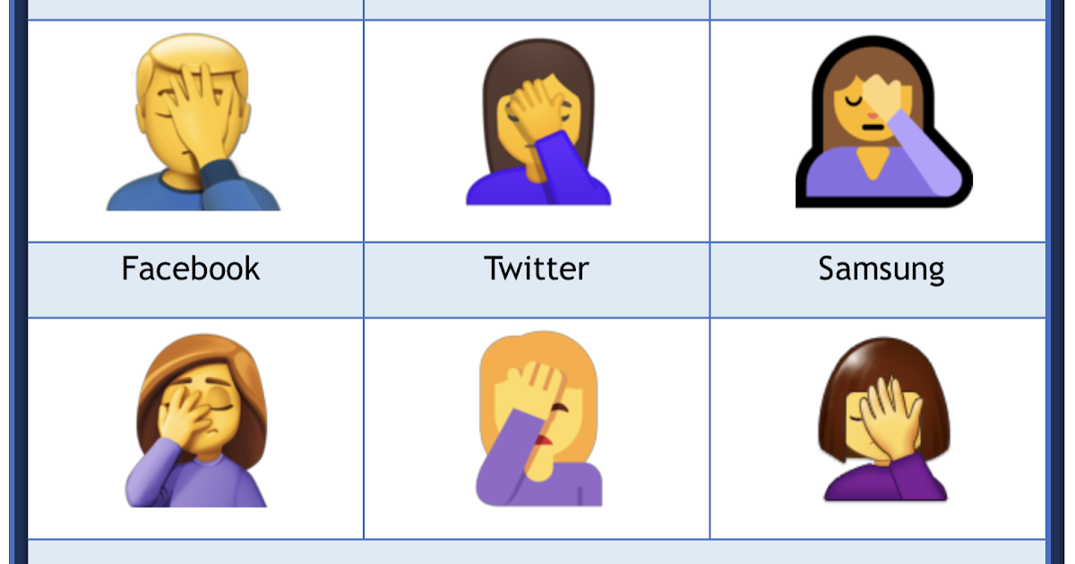 The iPhone is finally getting a facepalm emoji